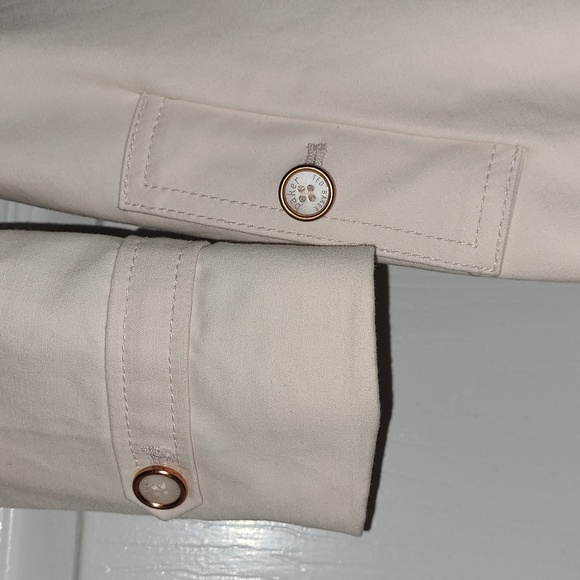 Ted Baker Girls Pink Flared Trench Coat - Picture 3 of 8